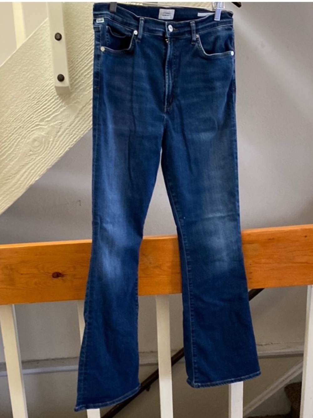 ❤️🔥Citizens Of Humanity -Blue Lilah Flare Wide Leg Jeans - 31 (Tall - 34 inseam)